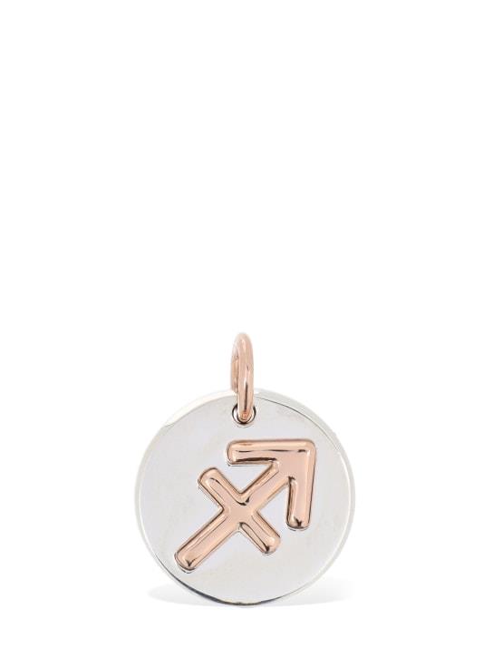 Charm Sagittarius in oro rosa 9kt e argento - DODO