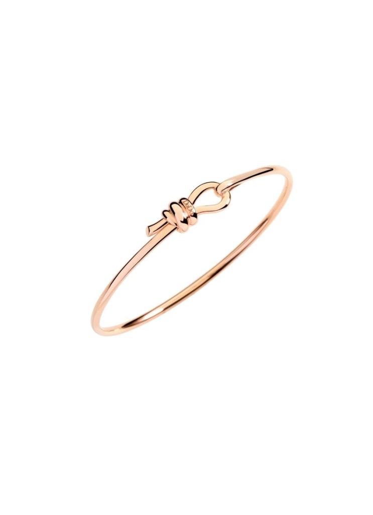 BRACCIALE BANGLE NODO ORO ROSA - DODO