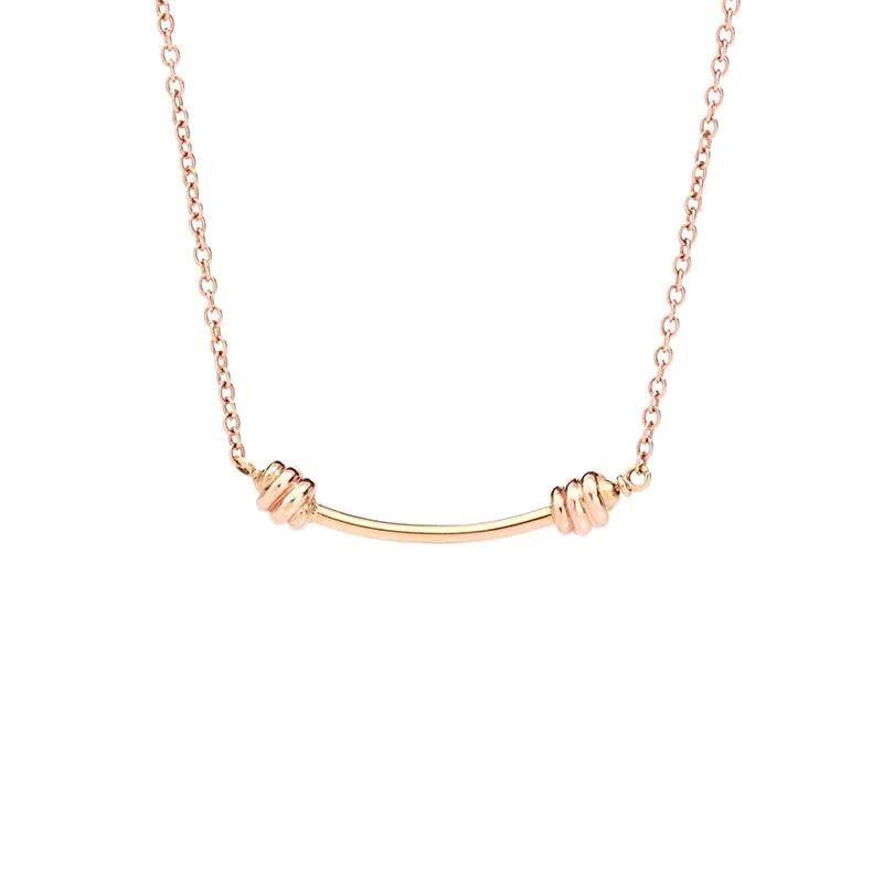 Dodo collana Nodo oro rosa  - DODO