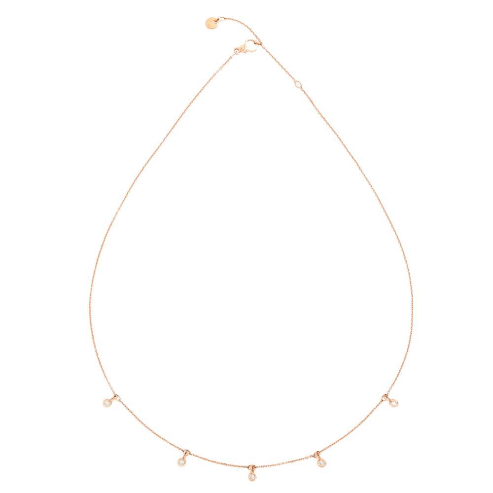 COLLANA CON 5 DIAM - DODO