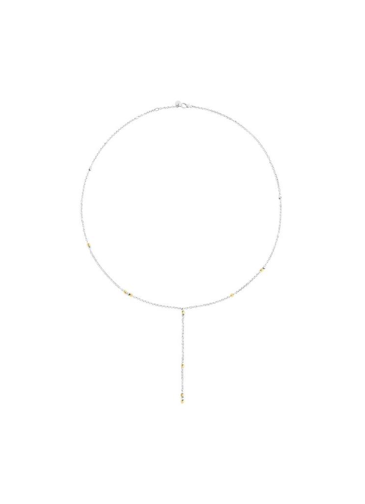 COLLANA DODO ROSARIO Argento e Oro Giallo - DODO
