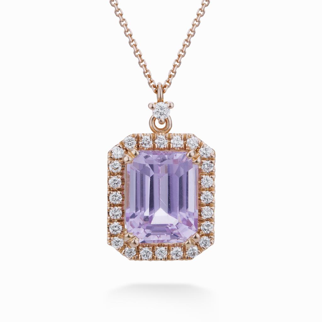 COLLANA KUNZITE - GOLAY